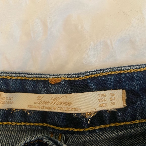 Zara Women Denim Jean Shorts - Picture 4 of 7